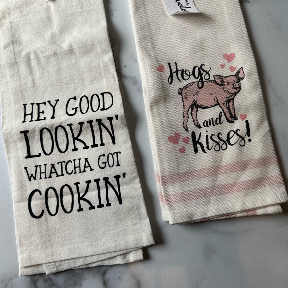 Tea towels and rubber spatulas from the Loveless Cafe